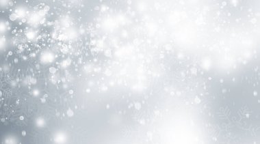beyaz kar bulanıklığı soyut arka plan. Bokeh Noel bulanık güzel parlak Noel ışıkları