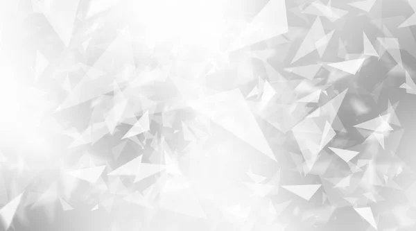 abstract background with white triangles. 3d illustration, creative design element.