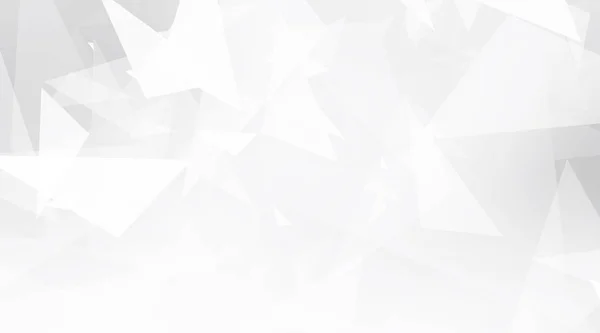 白い抽象的な背景 ローポリを背景に 3Dイラスト — ストック写真