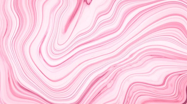 Pink Marble Texture Fluid Colors Abstract Background Rendering —  Fotos de Stock