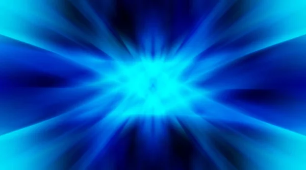 Blue Motion Blurred Abstract Background Blue Effect Shine Light Wallpaper — Stockfoto