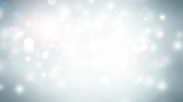 White Snow Blur Abstract Background Bokeh Christmas Blurred Beautiful Shiny — Stock Photo, Image