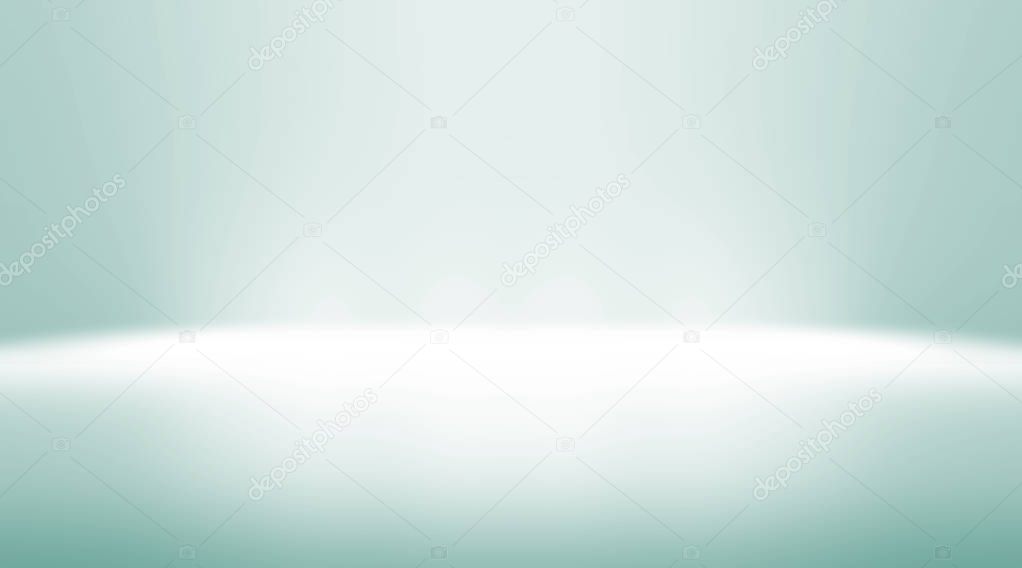 abstract empty room background with light spot and shadow