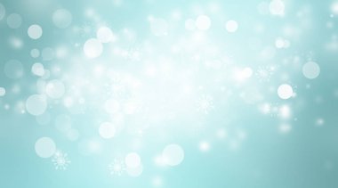 Kar taneleri ve karlı Noel arkaplanı