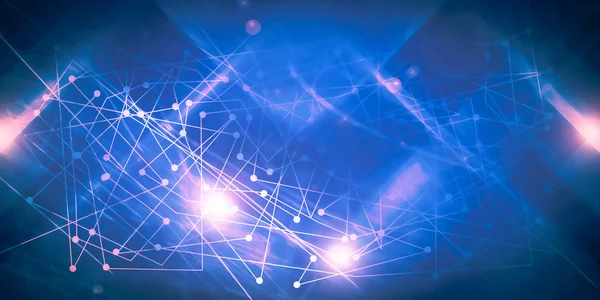 Mavi arka plan duvar kağıdında beyaz mor geometrik. Mavi retro model arka plan. soyut hareket bulanık arkaplan duvar kağıdı.