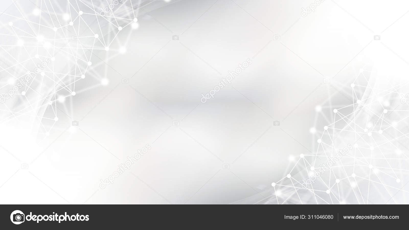 灰色半色调图案与白线运动和网络连接背景壁纸清洁灰色几何背景 图库照片 C Ooddysmile