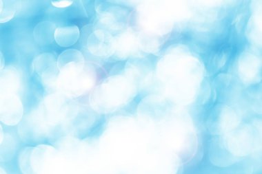 Mavi bokeh desen arkaplanı