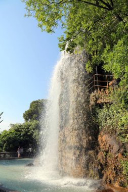 Castle Hill şelale Nice, Fransa.