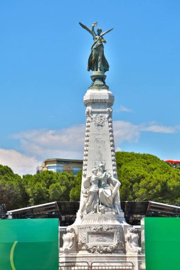 Nice, Fransa - 19 Haziran 2014: Yüzüncü Yıl Anıtı