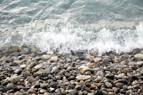 海岸と波の背景 — ストック写真
