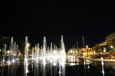 Nice, Fransa-14 Haziran 2014: Paillon yürüyüş Çeşmesi