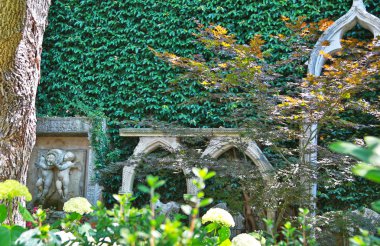 Nice, Fransa- 17 Haziran 2014: peyzaj bahçesi Villa Ephrussi de 