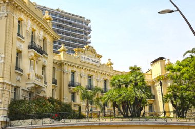 Monte-Carlo, Monako - 13 Haziran 2014: Hotel Hermitage 