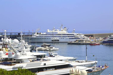 Monte-Carlo, Monako - 13 Haziran 2014: Port Hercule