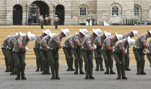 Londres, Gran Bretaña - 22 de mayo de 2016: Royal marines guards traini —  Fotos de Stock