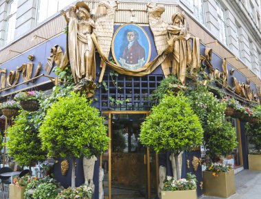 Londra, Büyük Britanya-Mayıs 23, 2016: Italyan Restoran Salieri 