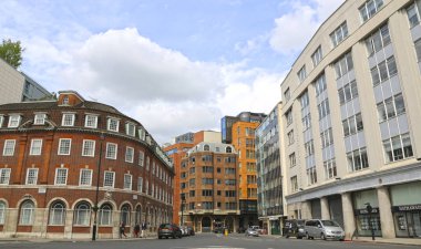 Londra, Büyük Britanya -22 Mayıs 2016: Greycoat Place, Westminster