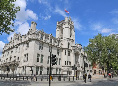 Londra, Büyük Britanya -22 Mayıs 2016: Yüksek Mahkeme