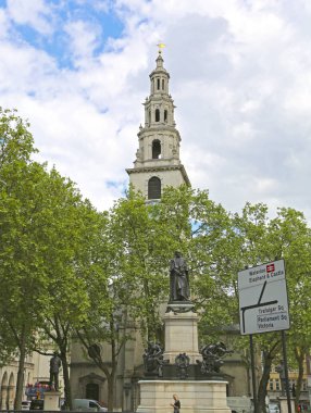 Londra, Büyük Britanya -23 Mayıs 2016: St Clement Danes