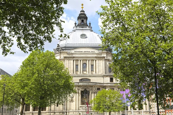 Londres, Gran Bretaña - 22 de mayo de 2016: Salón Central Metodista — Foto de Stock