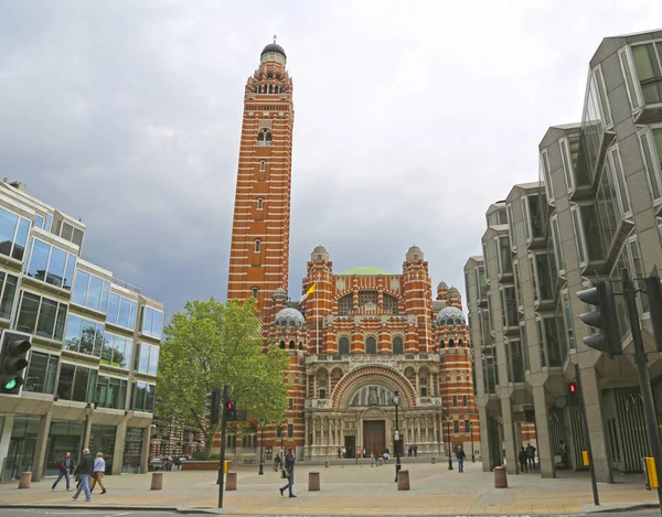 Londres, Gran Bretaña - 22 de mayo de 2016: Catedral de Westminster — Foto de Stock