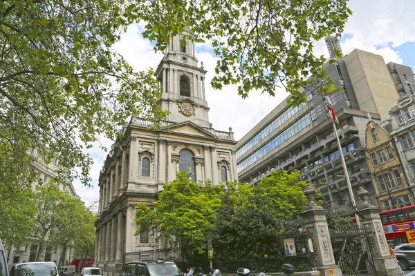 Londres, Grã-Bretanha - 23 de maio de 2016: St Mary le Strand — Fotografia de Stock