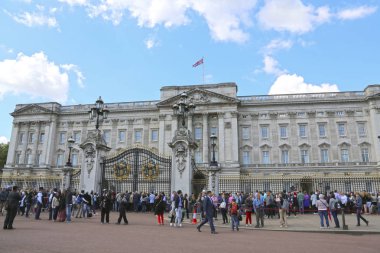 Londra, İngiltere (23 Mayıs 2016: Buckingham sarayı)