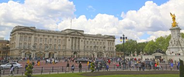 Londra, İngiltere (23 Mayıs 2016: Buckingham sarayı)