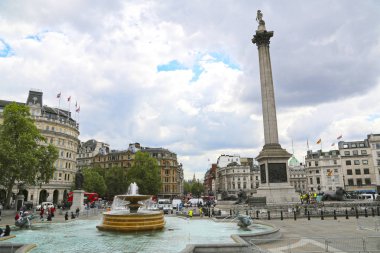 Londra, Büyük Britanya (23 Mayıs 2016: Trafalgar Meydanı) 