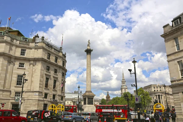 Londres, Gran Bretaña 23 de mayo de 2016: Trafalgar Square — Foto de Stock