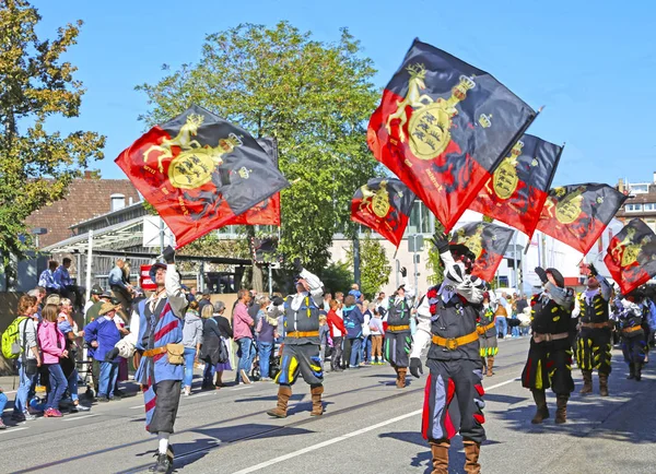 Stoccarda, Germania-30 settembre 2018: festa della birra, festa pr — Foto Stock