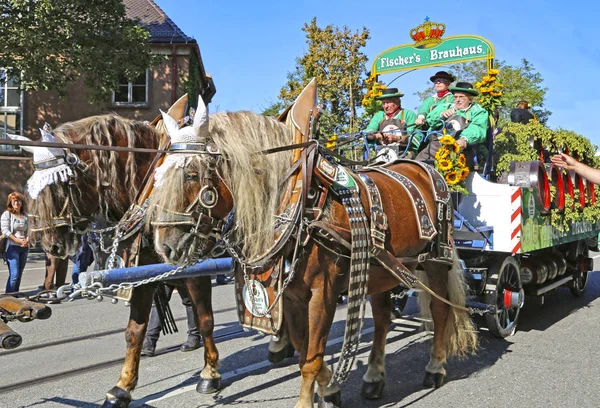 Stuttgart, Německo-30., 2018: pivní festival, sváteční PR — Stock fotografie