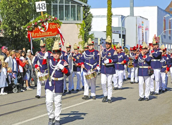 Stuttgart, Duitsland-30 september 2018: bierfestival, feestelijke PR — Stockfoto