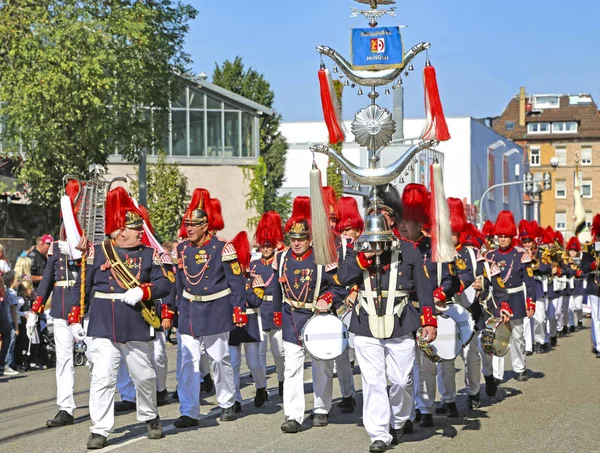 Stuttgart, Duitsland-30 september 2018: bierfestival, feestelijke PR — Stockfoto