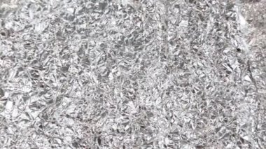 Folyo dokusu. Işıklar parlıyor ve hareket ediyor