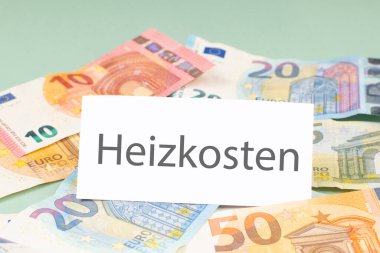 Isıtma giderleri, Almanca, Euro banknotları, gaz veya petrol ısıtıcısı, ısı pompası, gece deposu, tüketiciler için daha yüksek maliyetler, enerji fiyatları artışı