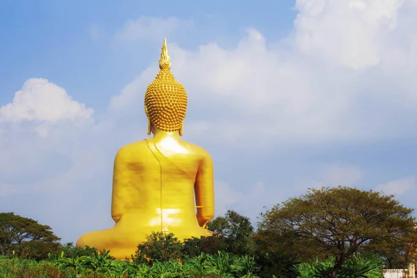 Big Buddha Vidék Égre — Stock Fotó