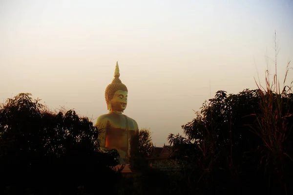 Nagy Buddha Égen — Stock Fotó
