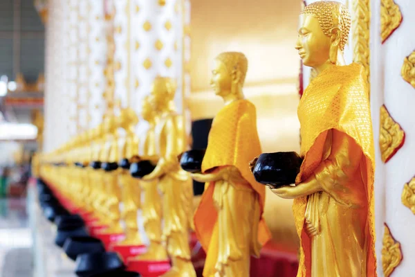 Buddha Nel Tempio Della Thailandia — Foto Stock