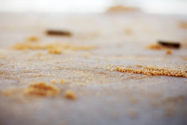 Sand Beach Texture Background — Stock Photo, Image