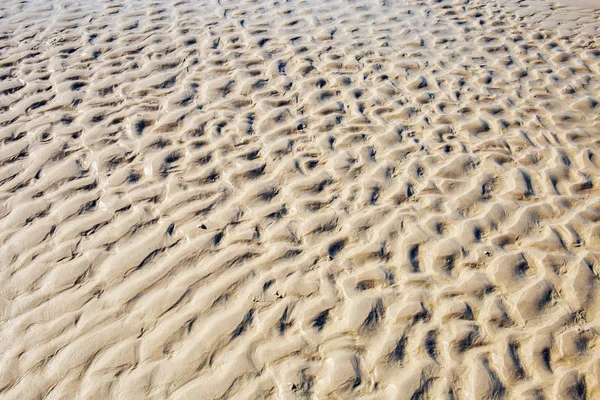 Sand Beach Sea Texture Background — Stock Photo, Image
