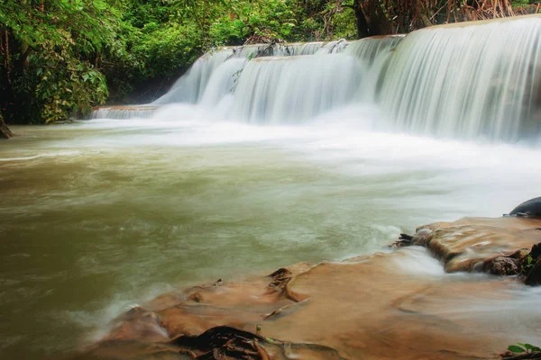 Waterfall Beautiful Nature Spring — Stock Photo, Image