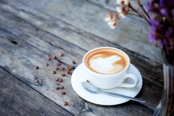 Coffee cup on table. — Stock Photo, Image