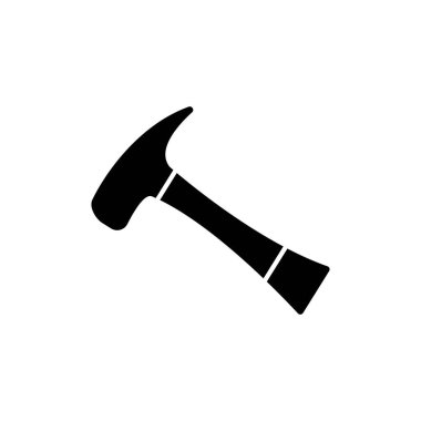 Çekiç logo tasarımı vektör temposu