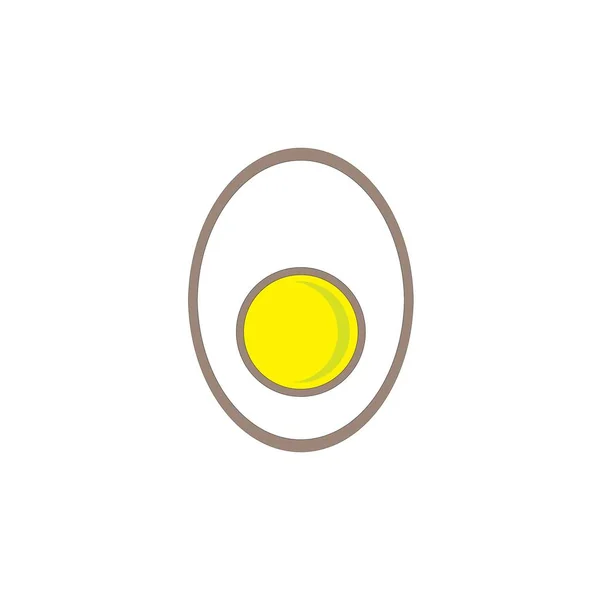 Egg Ilustration Vector Logo Desig — 图库矢量图片