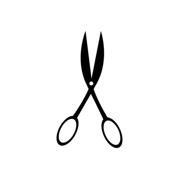 Ножиці Векторна Іконка Дизайну Темпла — стоковий вектор