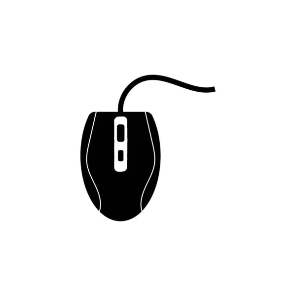 Modelo Vetor Logotipo Mouse Computador — Vetor de Stock