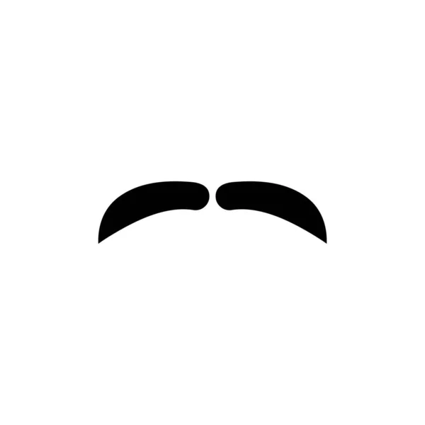 Modelo Ilustração Design Vetor Bigode —  Vetores de Stock