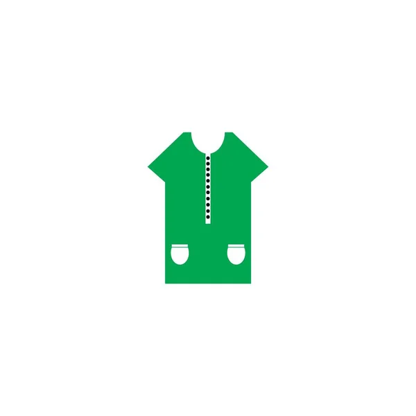 Shirt Vector Design Ilustrazione Templa — Vettoriale Stock