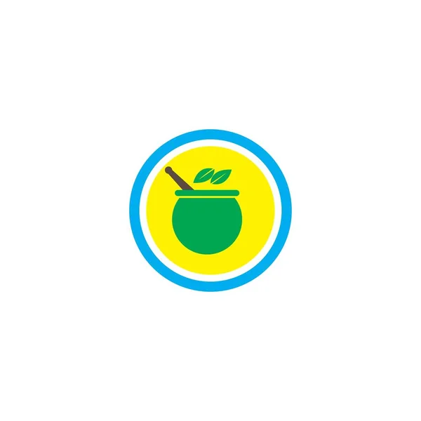 Diseño Plantilla Vector Logotipo Farmacia Ilustratio — Vector de stock
